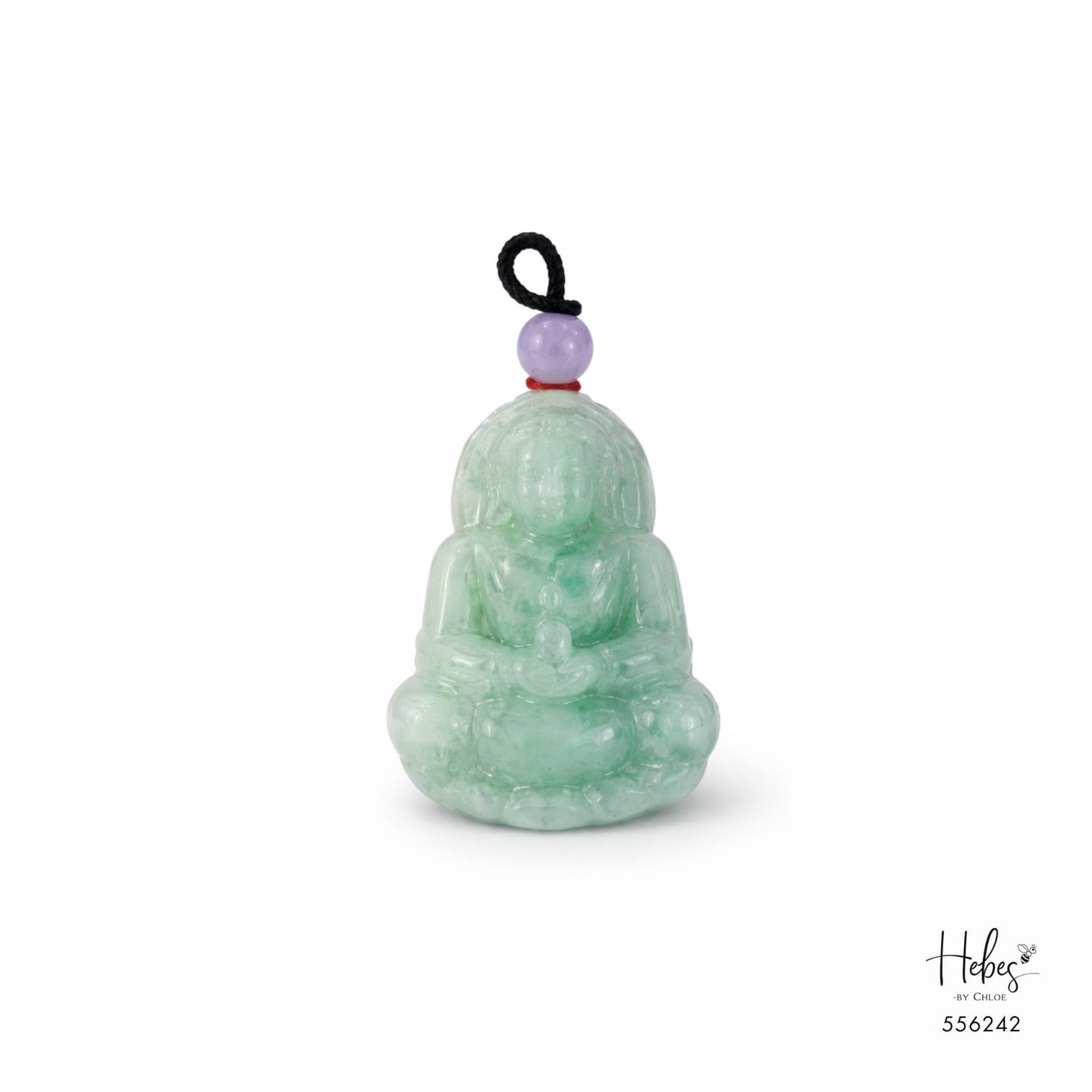 Healing Buddha Jadeite Myanmar Pendant 556242