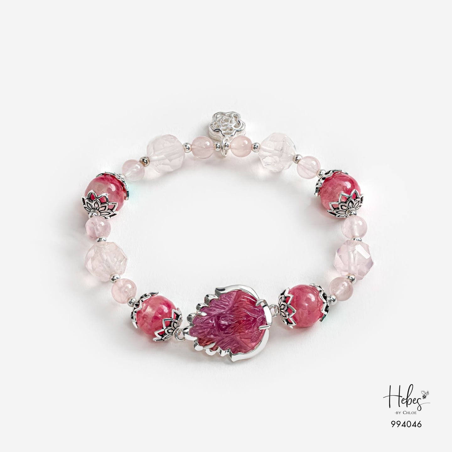 Rhodochrosite Fairy Fox Bracelet 994046