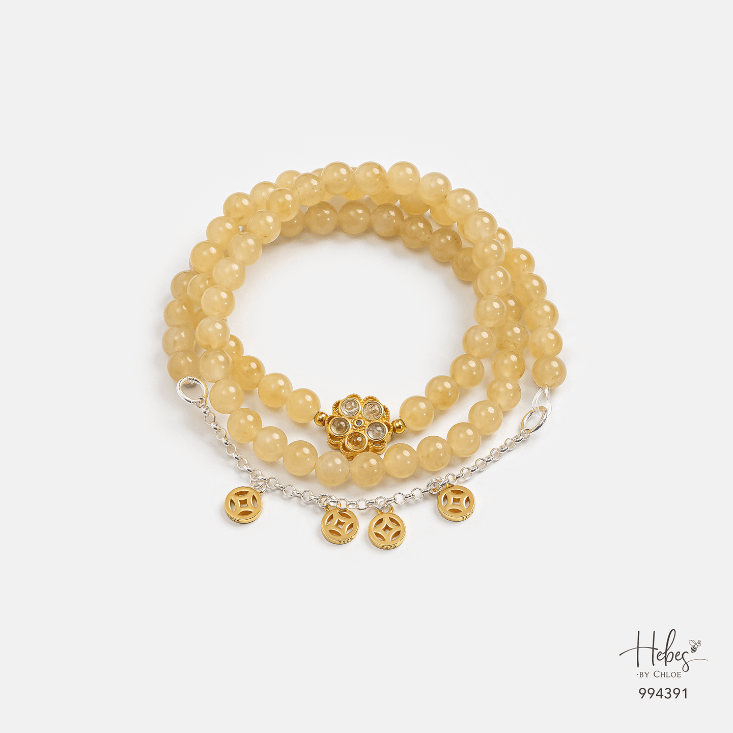 Yellow Jade Sovereign Harvest Bracelet 994391
