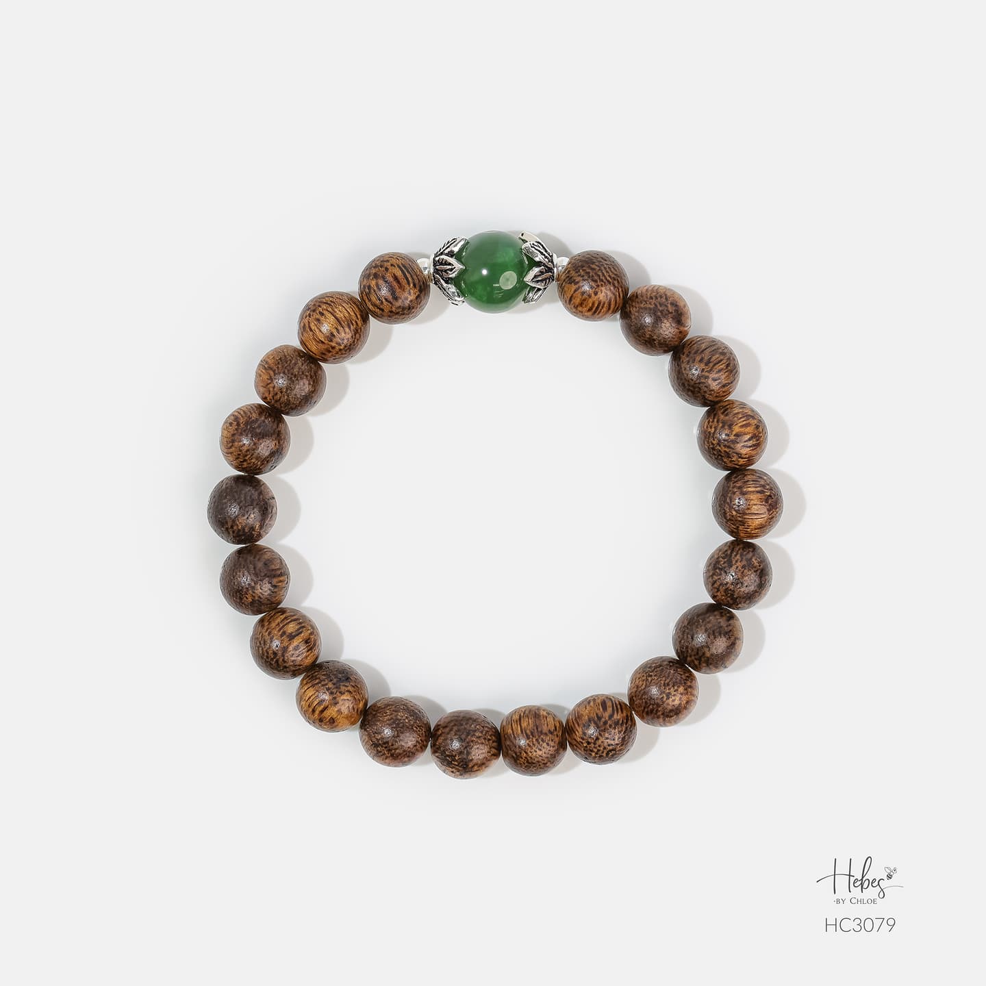 Vietnamese Agarwood Jade Bracelet HC3079